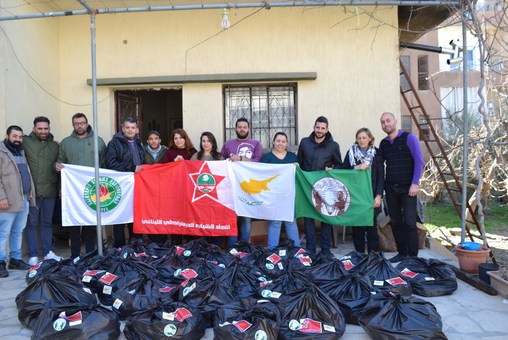 EDON practical solidarity with Syrian refugees in Lebanon