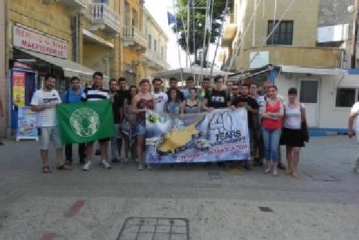 Δράση αλληλεγγύης της ΠΟΔΝ με τη Νεολαία της Κύπρου.