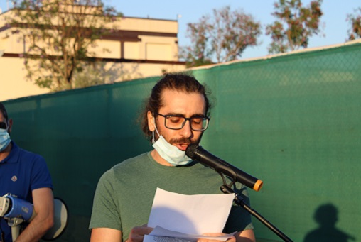 Address by Christoforos Pittaras, member of the Central Council of EDON, to the protest meeting on the murder of George Floyd 5th June 2020, US Embassy, Nicosia