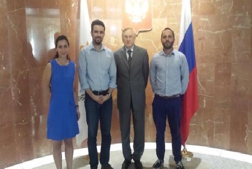 Meeting of EDON with the embassy of the Russian Federation in Cyprus